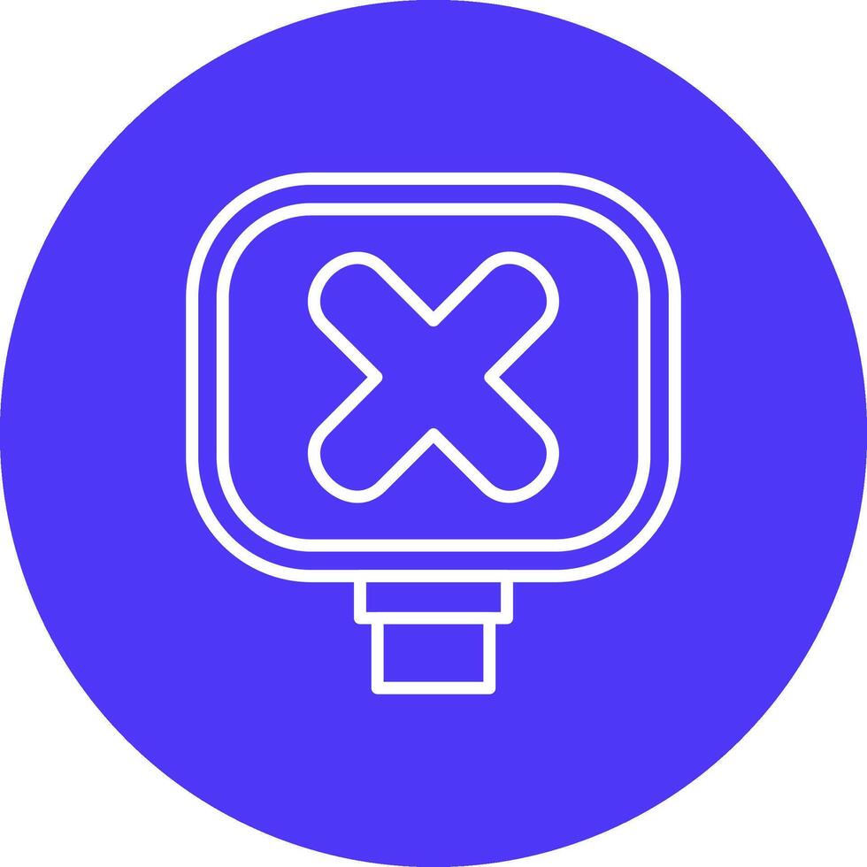 Quality Control Dark Theme Element vector