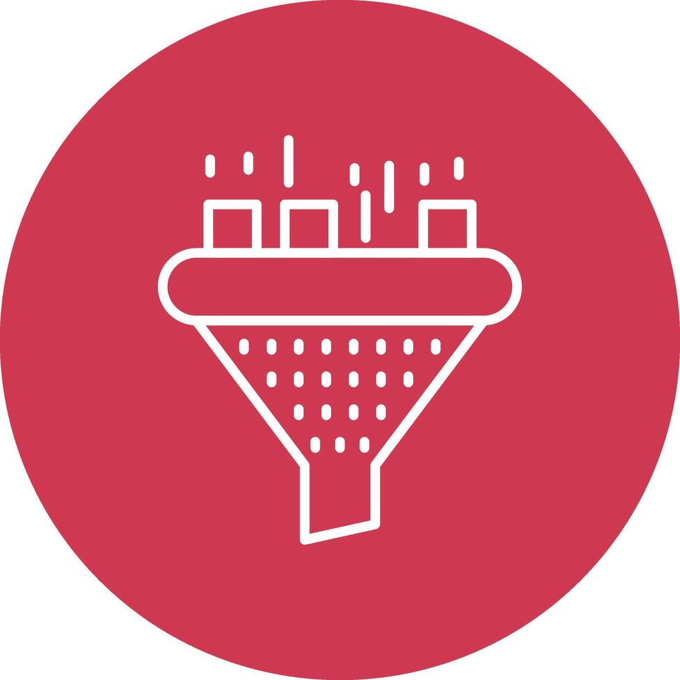 Filter Interactive Icon Badge vector