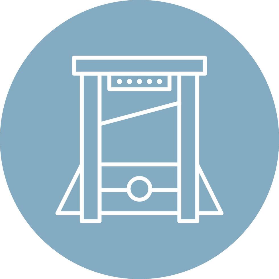 Guillotine Elegant Piece vector