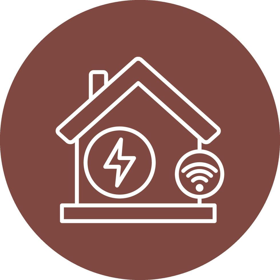 Smart Energy 3D Styled Symbol vector