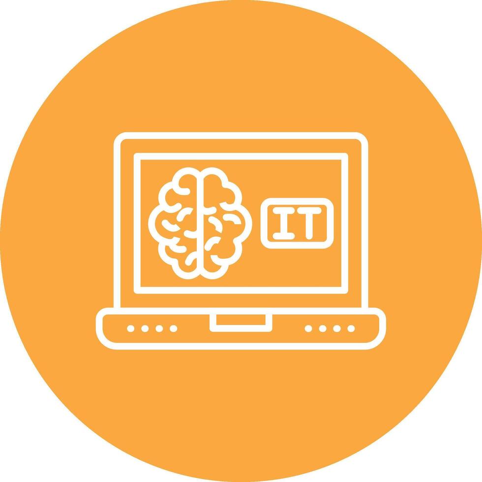 It Outlined App Visual vector