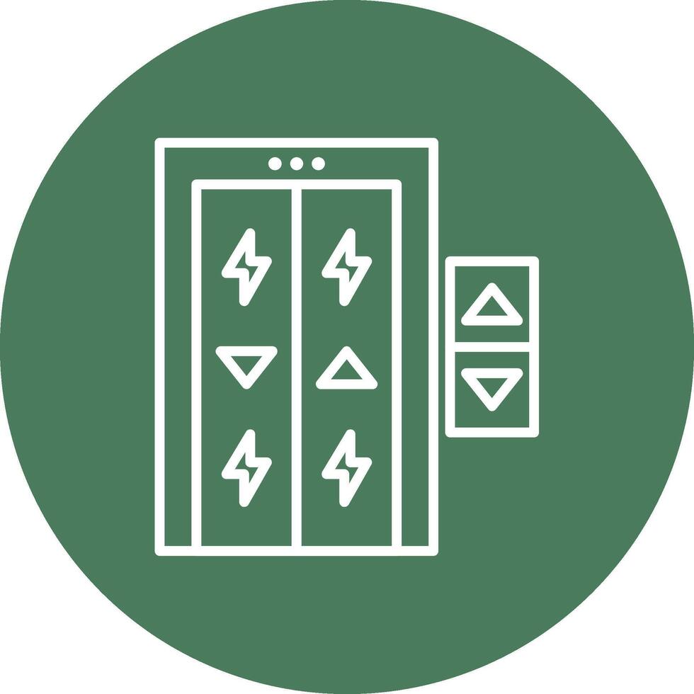 Elevator Contrast Art vector