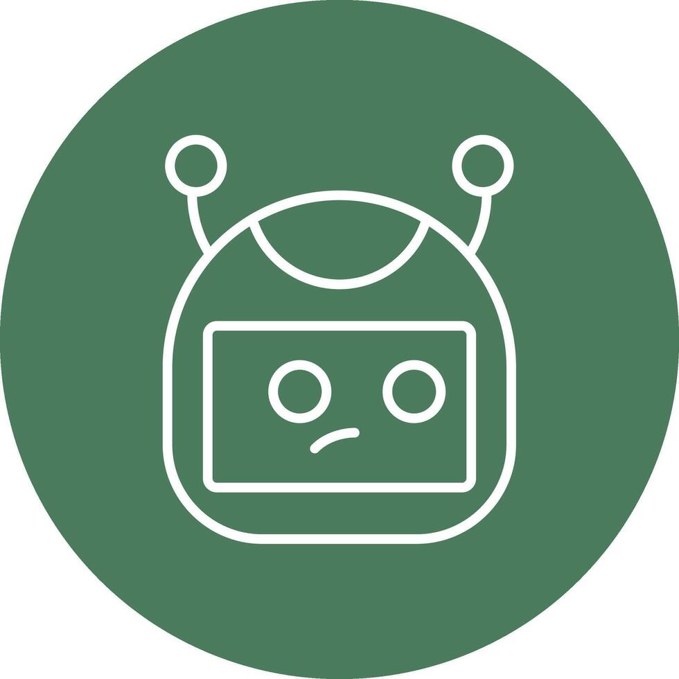 Bot Muted Tone vector