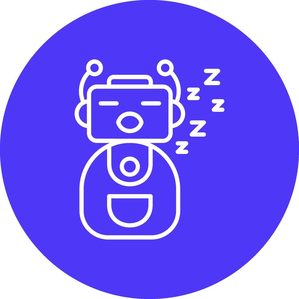 Bot Coded Design Graphic vector