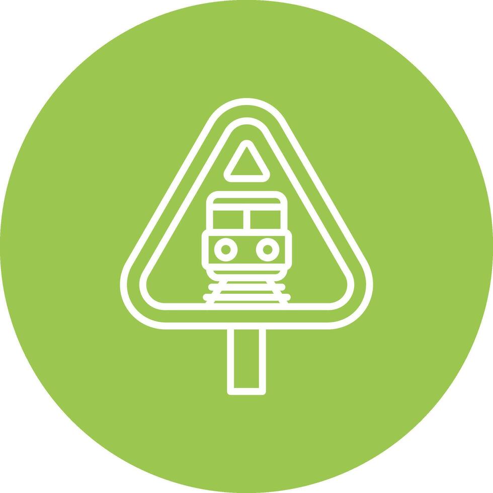 Railway UI Concept Symbol vector
