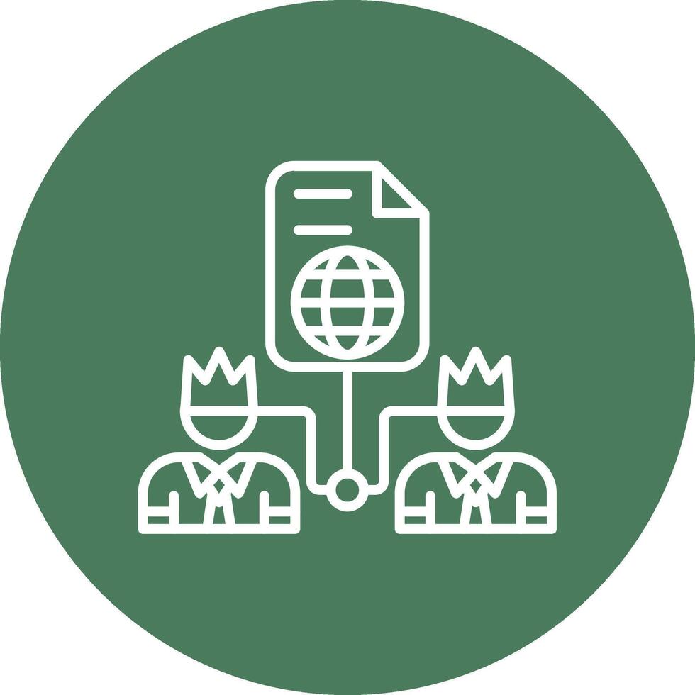 Partner Detailed Line Sketch vector