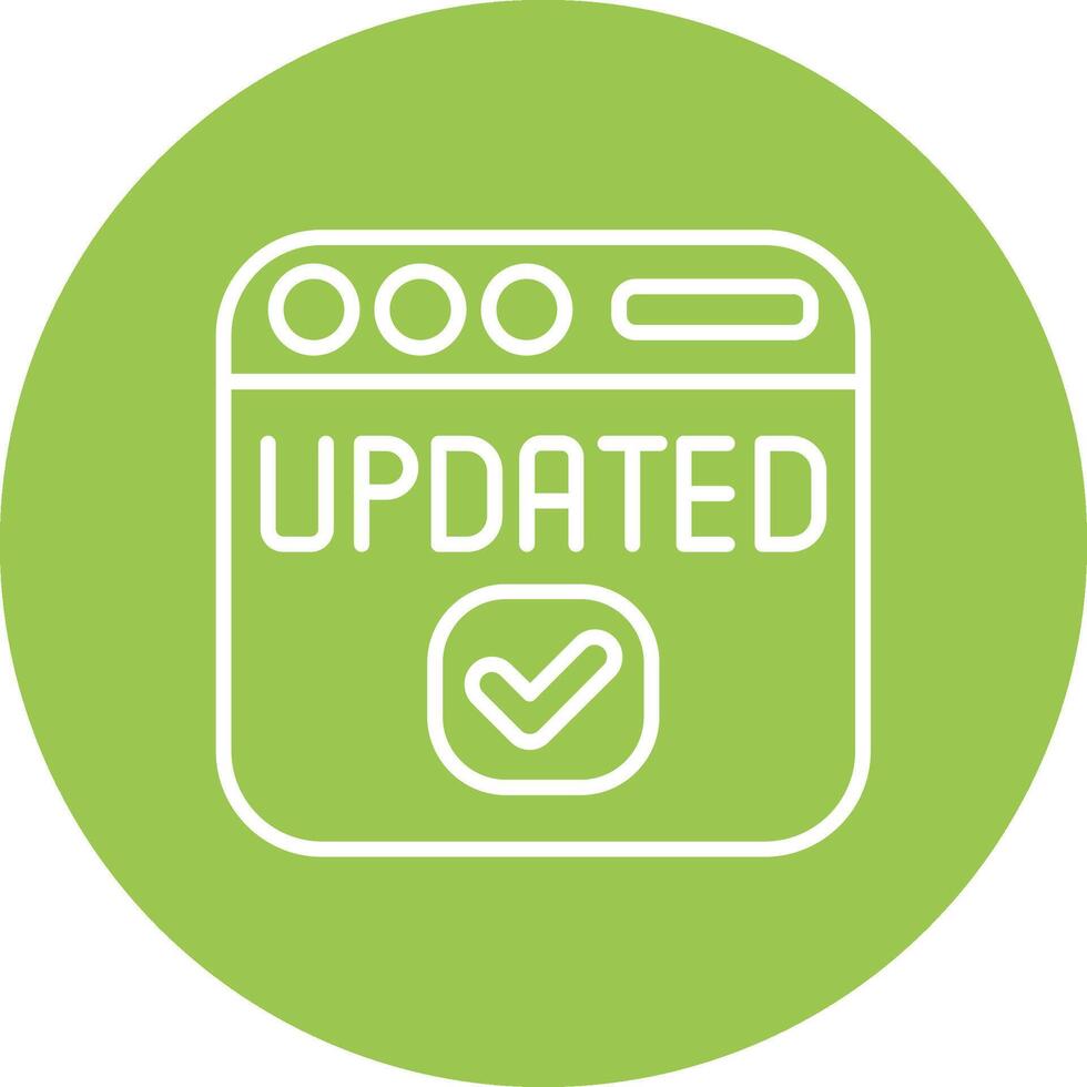 Updated Compact App Icon vector