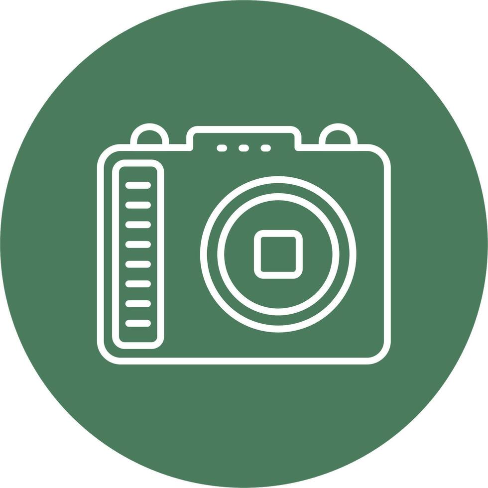 Camera Bold Web Icon vector