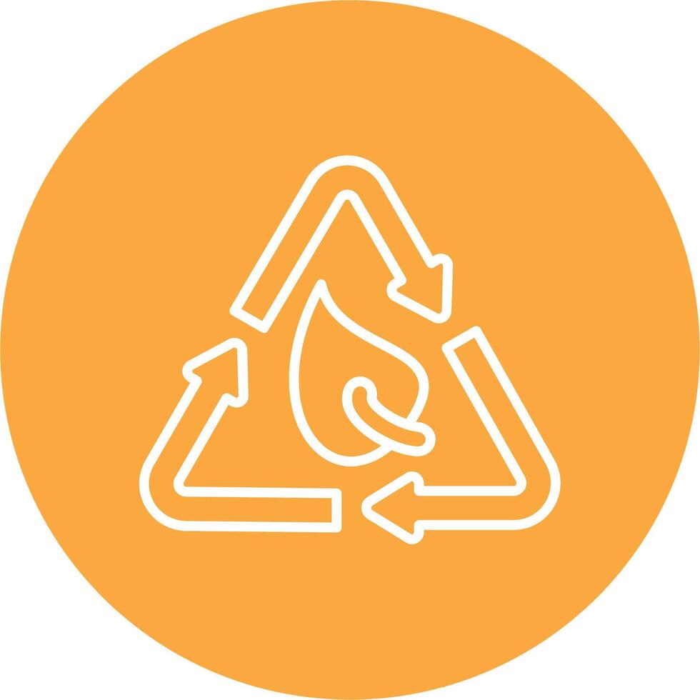 Recycled Clean Shape Symbol vector