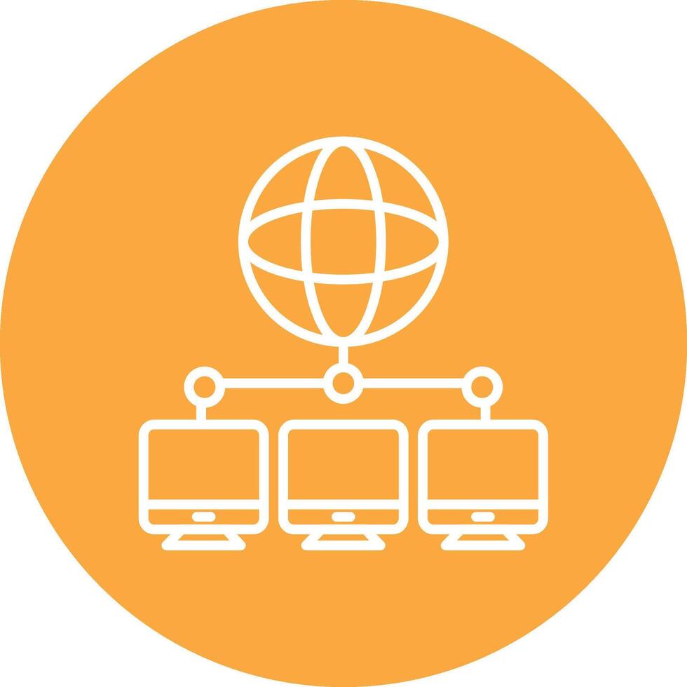 Computer Networks Soft Shadow Design vector