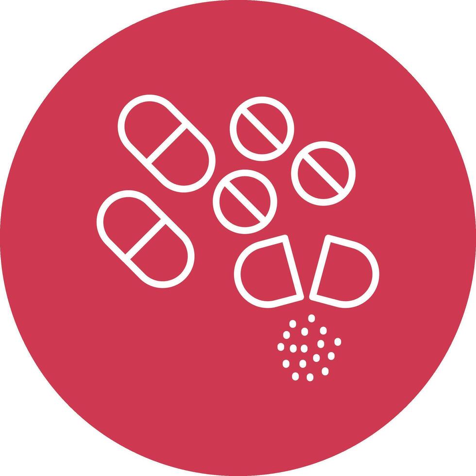 Medicine Interactive UI Graphic vector