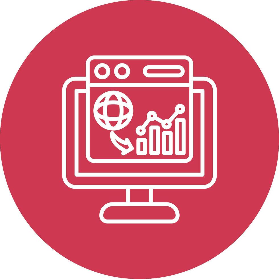 Webpage Minimalist Graphic vector