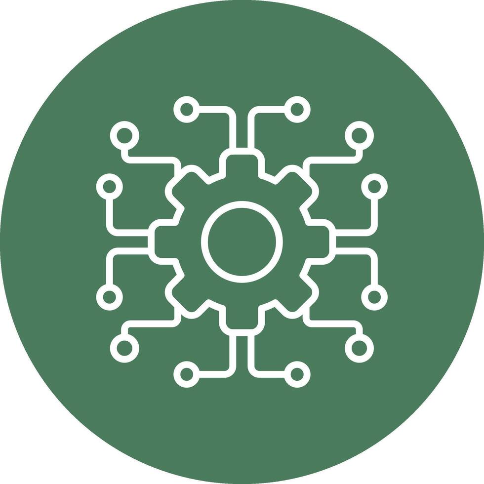 Networking Modular UI Graphic vector