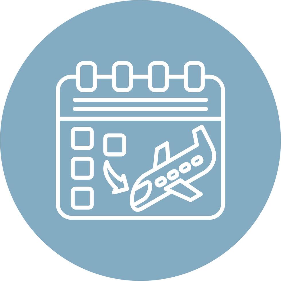Calendar Responsive Icon Badge vector
