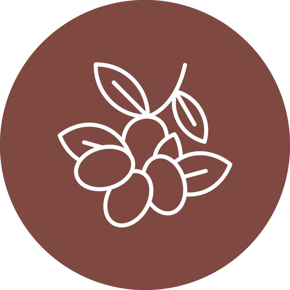 Olives Interactive Icon Badge vector