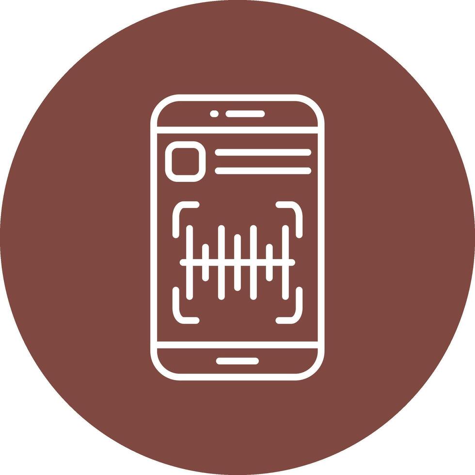 Barcode Minimalist Graphic vector