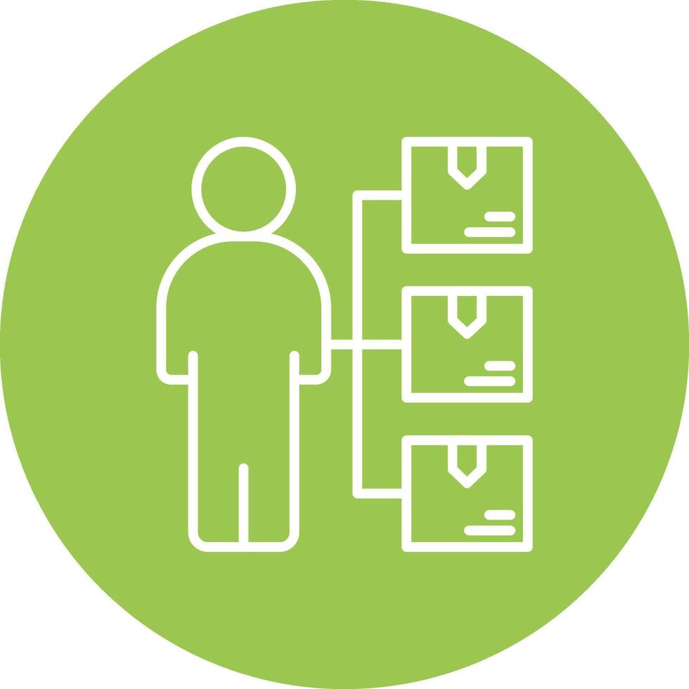 Product Management High Contrast Graphic vector