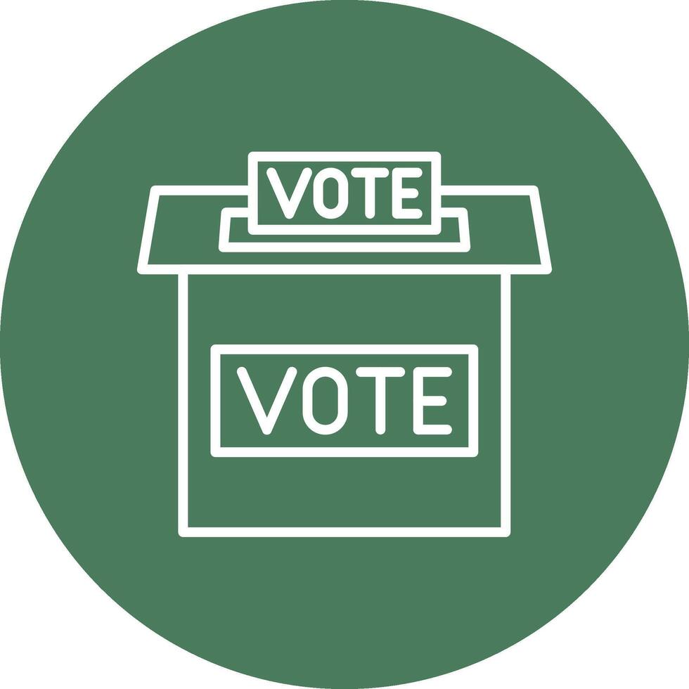 Voting Box UI Toolkit Element vector