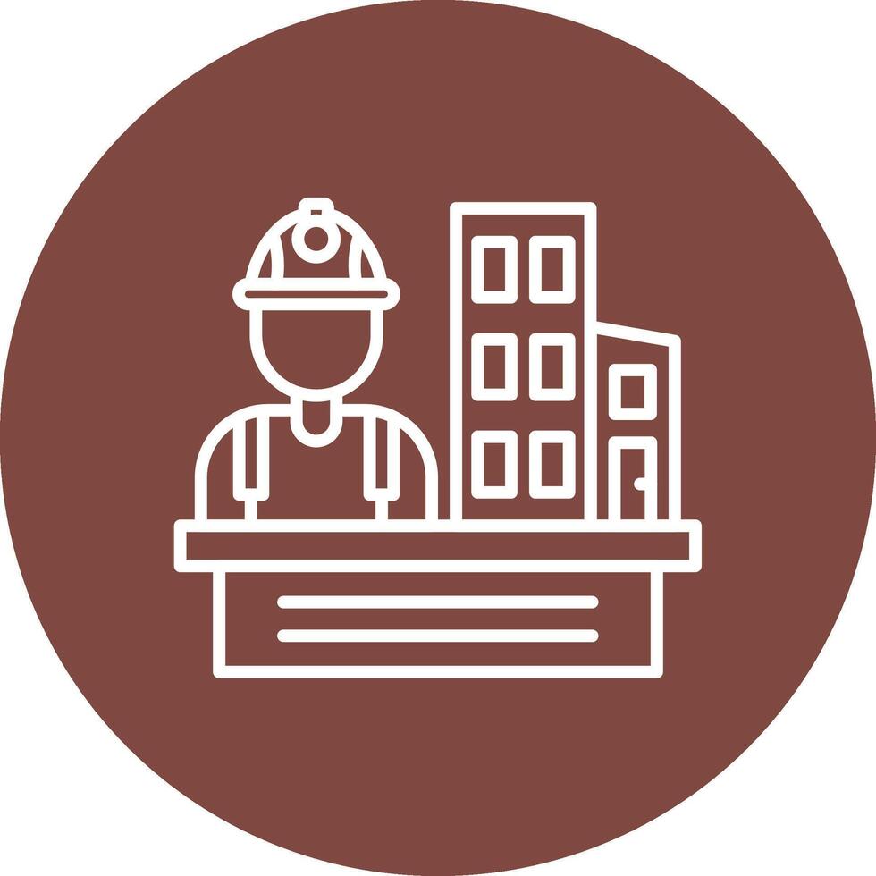 Architect Sharp Edge Symbol vector