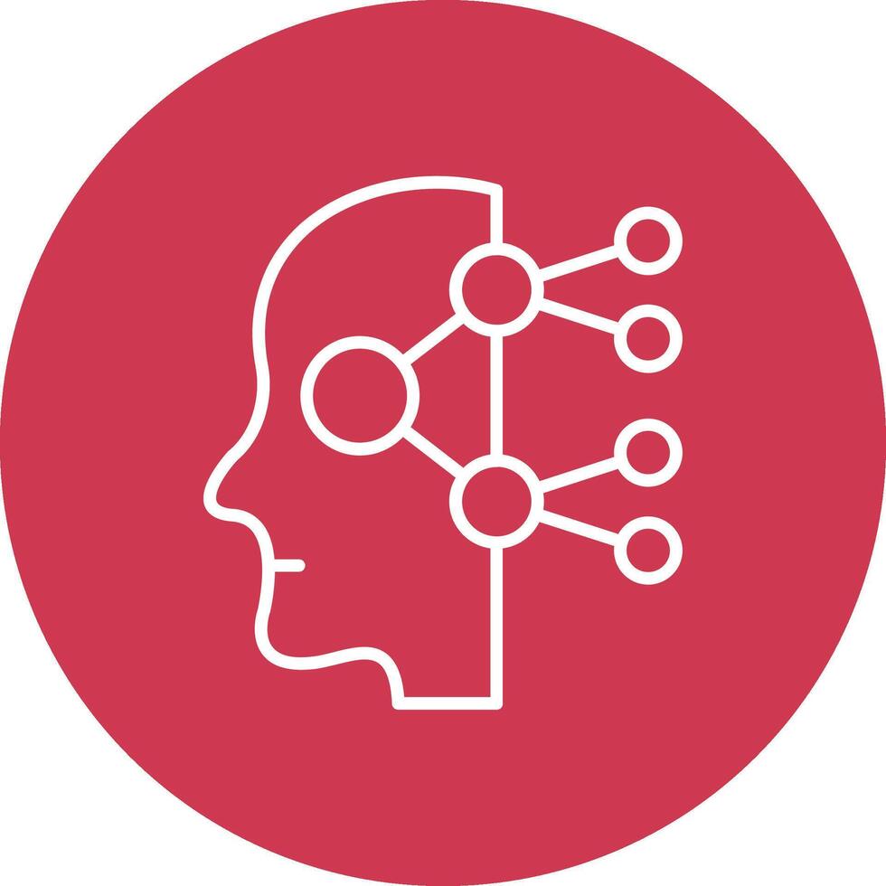 Neural Network Isometric Art vector