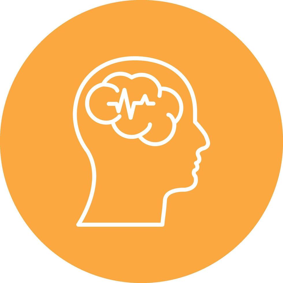 Epilepsy Colorful Concept Art vector
