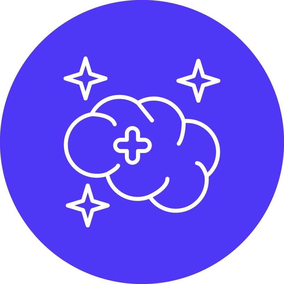 Brain Clean Web Element vector