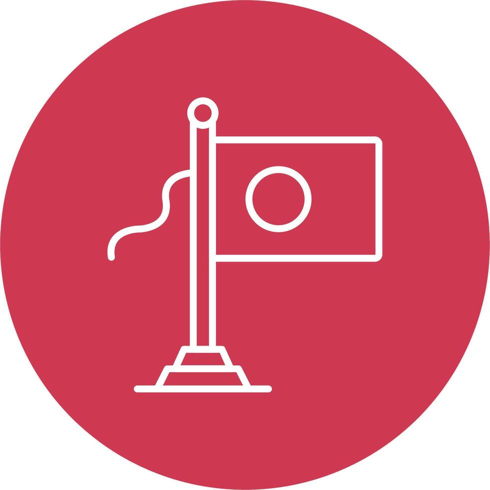 Palau Flag UI Toolkit Element vector