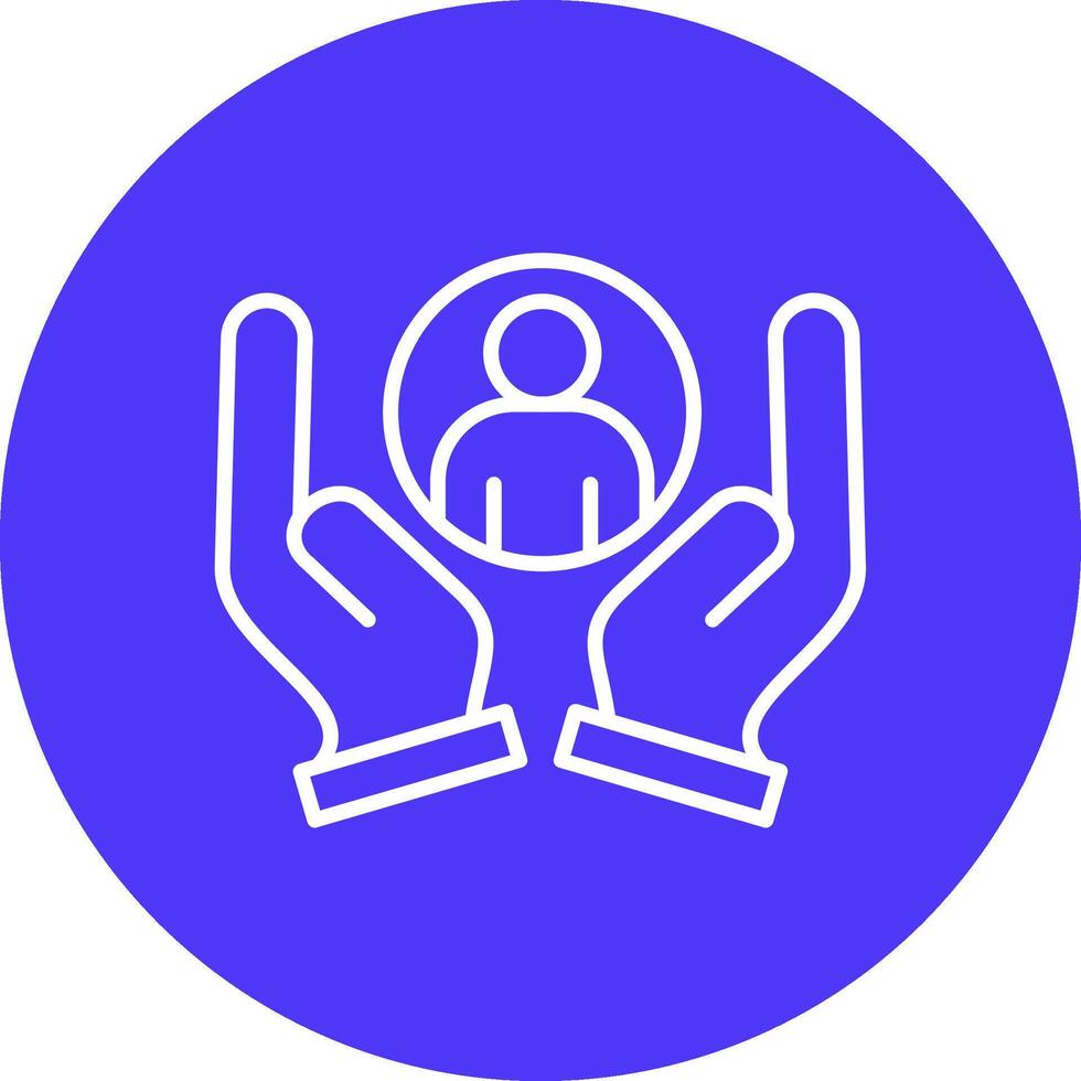 Support Functional Icon Art vector