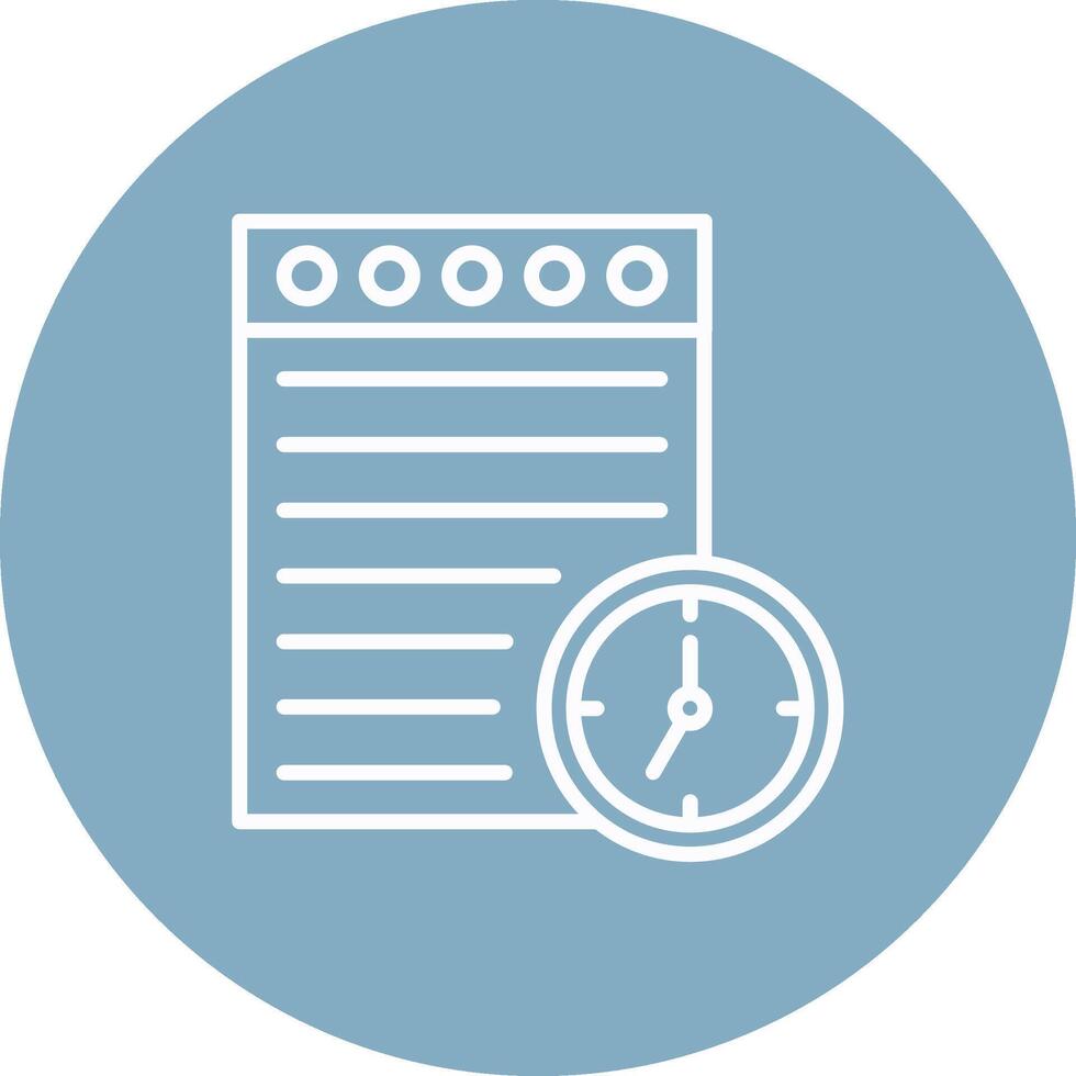 Journal Dynamic Web Illustration vector
