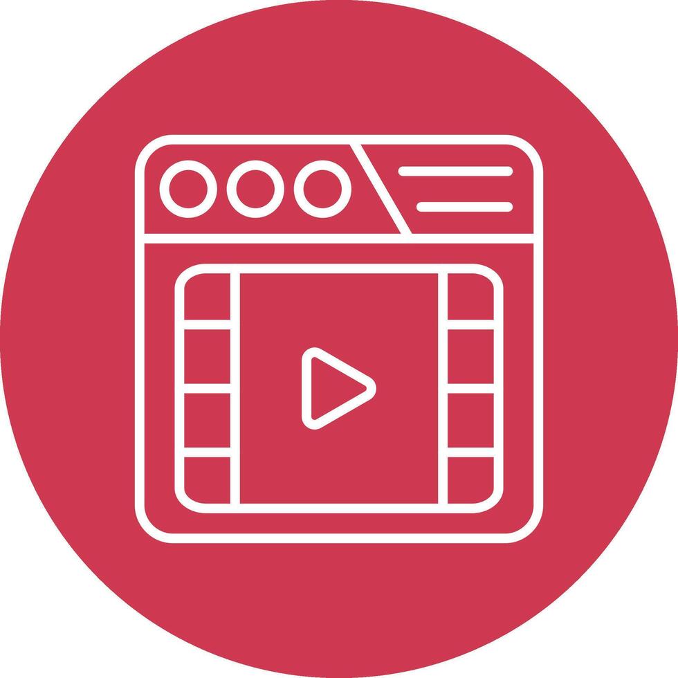 Player Vibrant UI Element vector