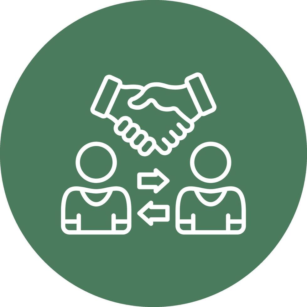 CRM Business Style Symbol vector