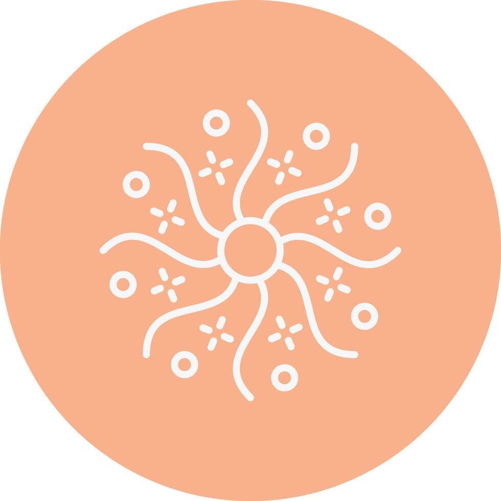 Galaxy Lined UI Illustration vector