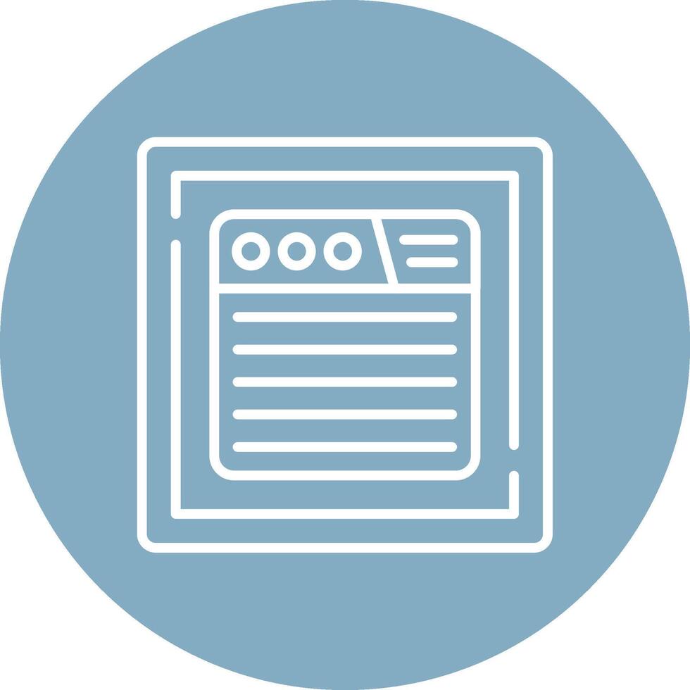 Web Modular UI Graphic vector