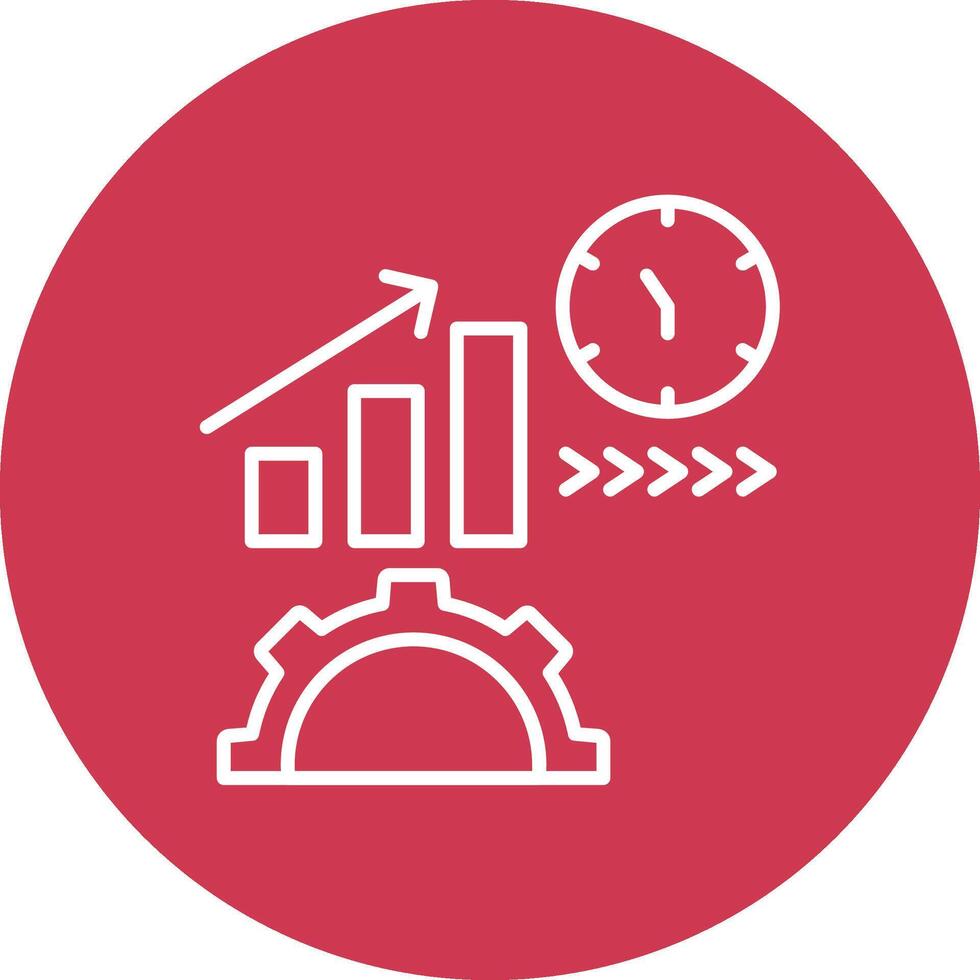 Time Vibrant UI Element vector