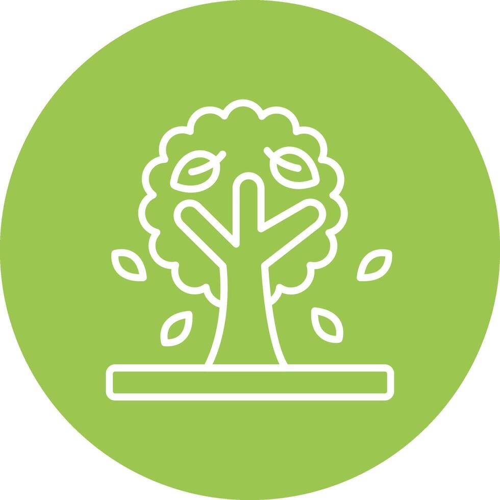 Tree Digital Concept Icon vector