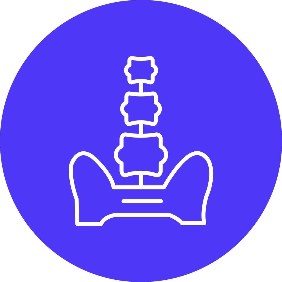 Spine UI Concept Symbol vector