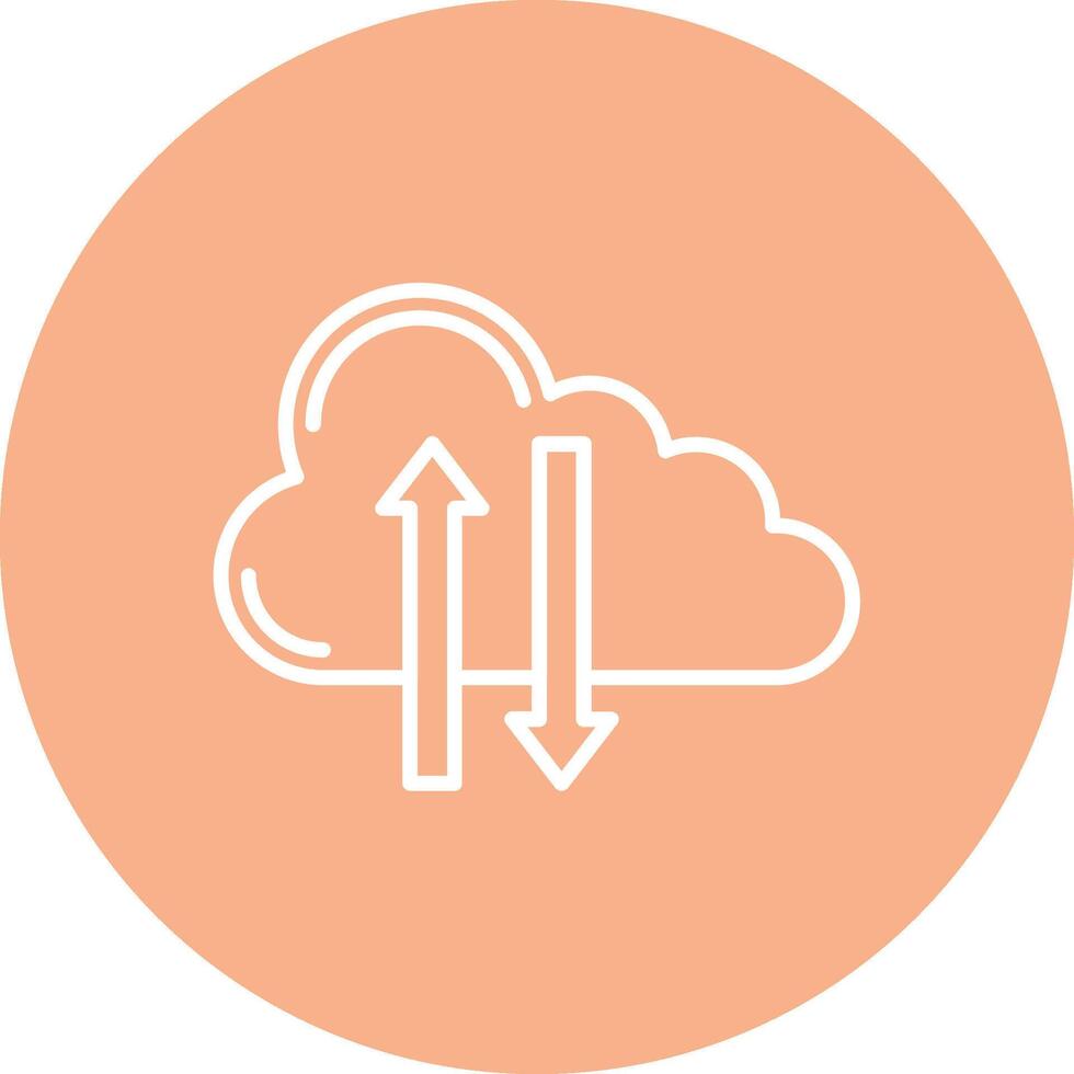 Cloud Technology UI Toolkit Element vector