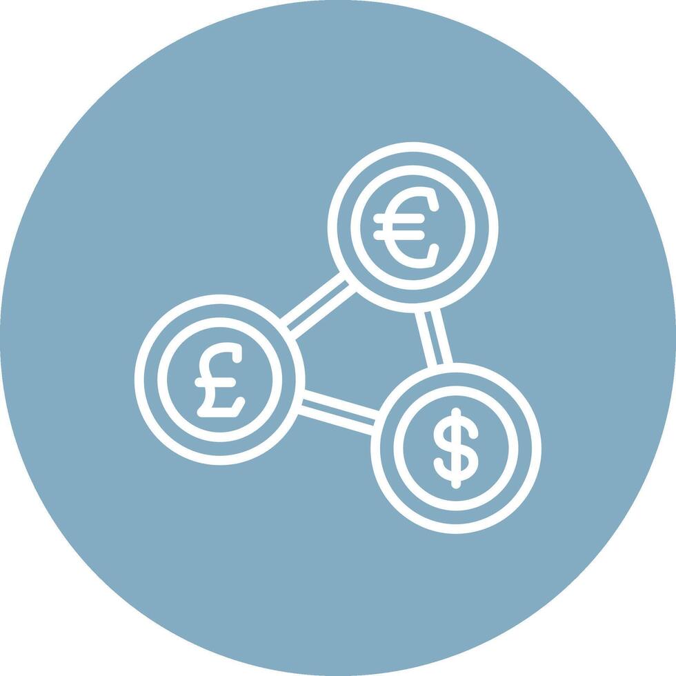Digital Money Sharp Edge Symbol vector