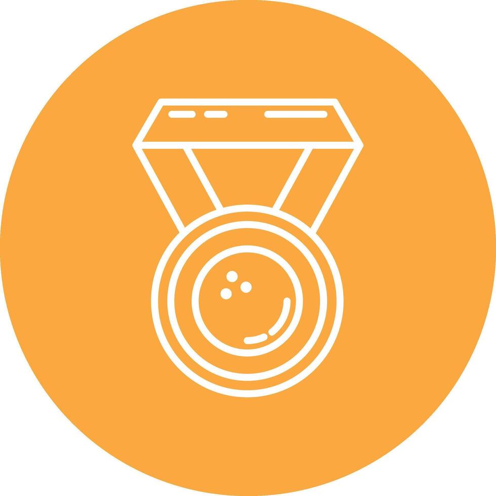 Medal Flat Styled Symbol vector