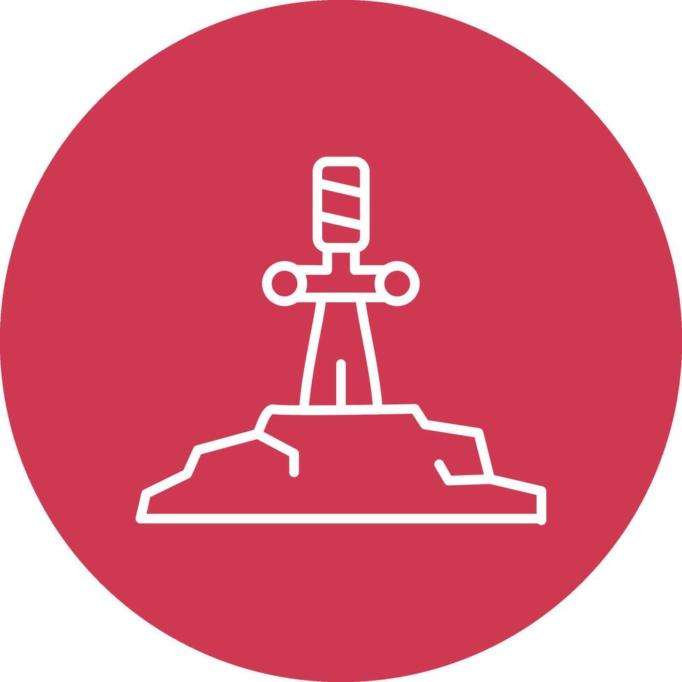 Excalibur Mobile Ready Icon vector