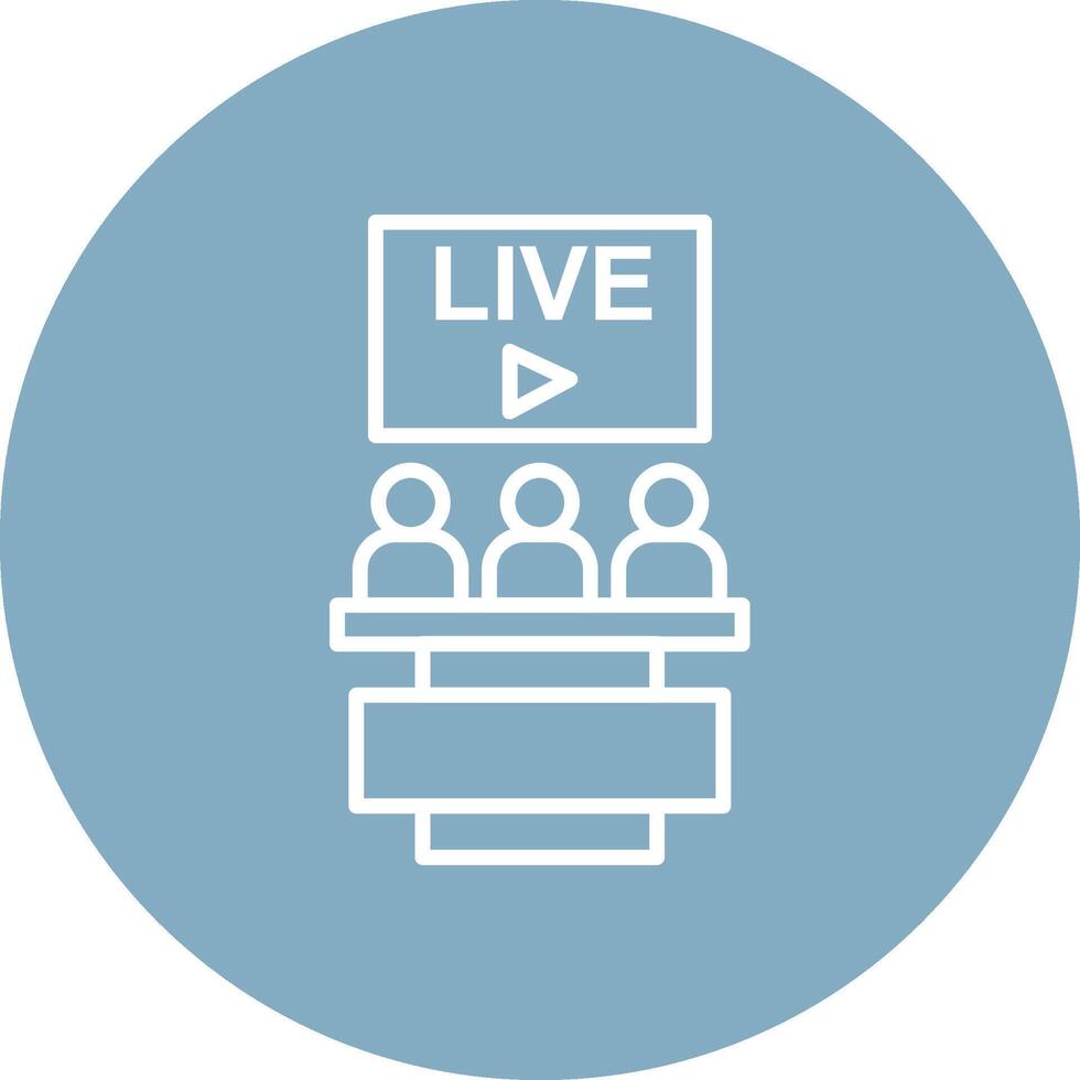 Live Streaming Pixel Perfect Design vector