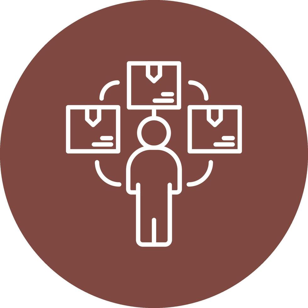 Job Web Interface Symbol vector