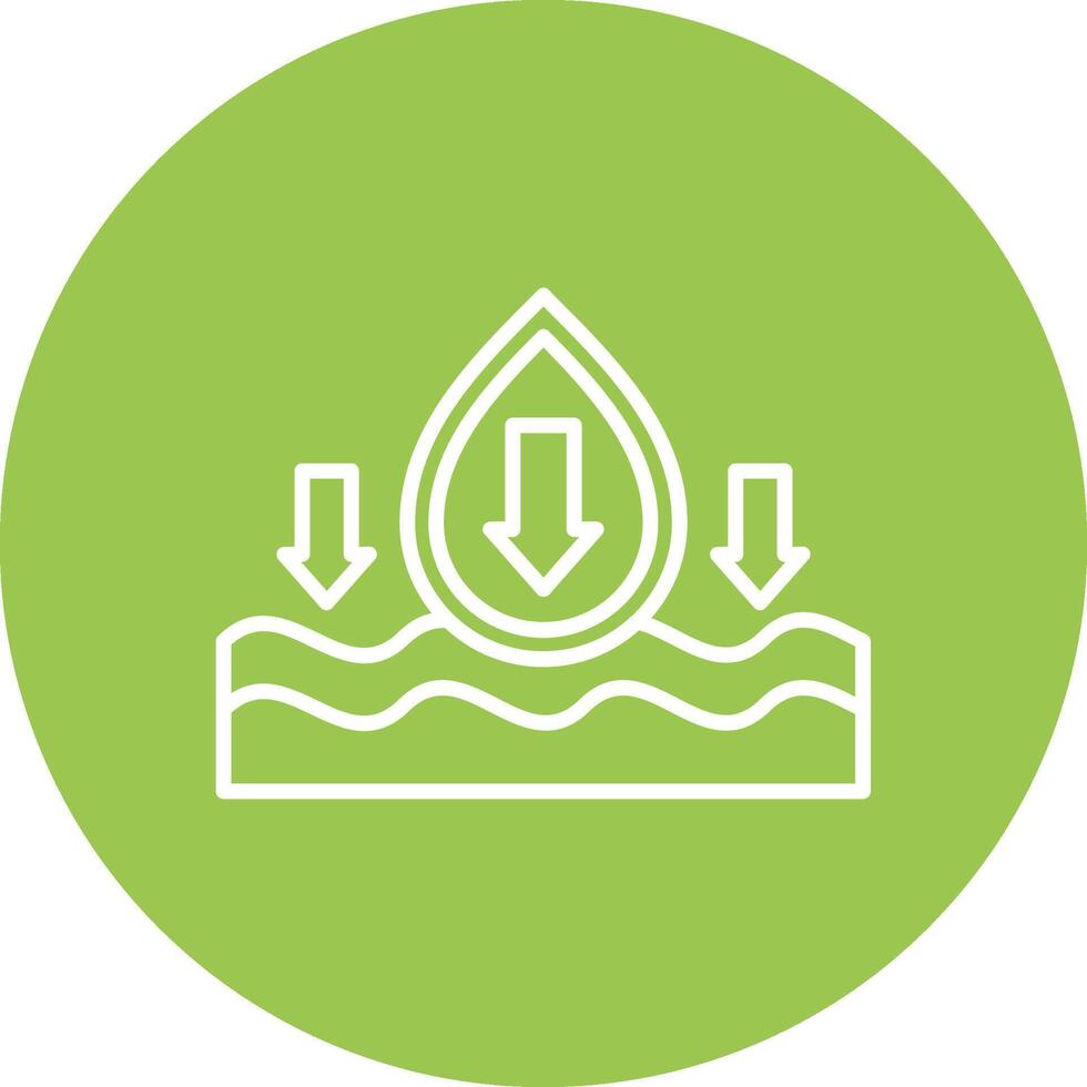 Low Tide Bright Flat Element vector