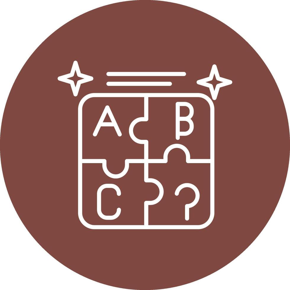 Puzzle Business Interface Asset vector