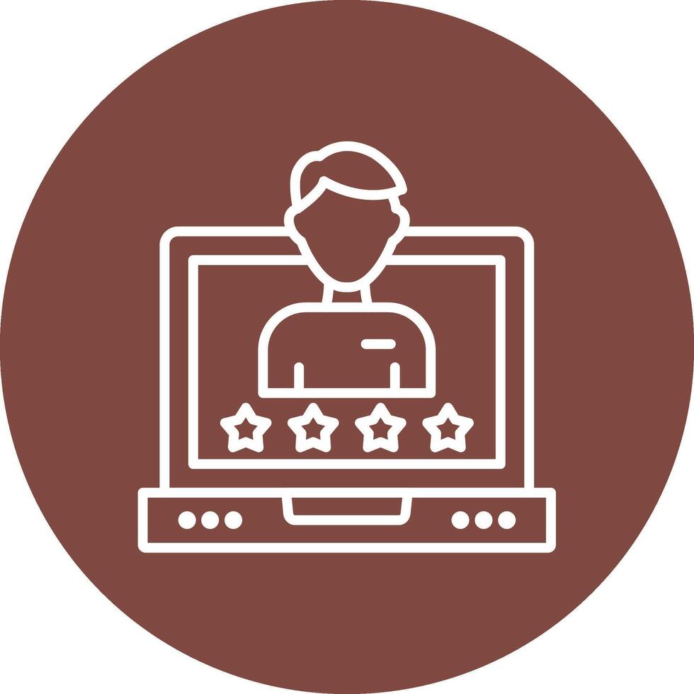 Rating Responsive Icon Badge vector