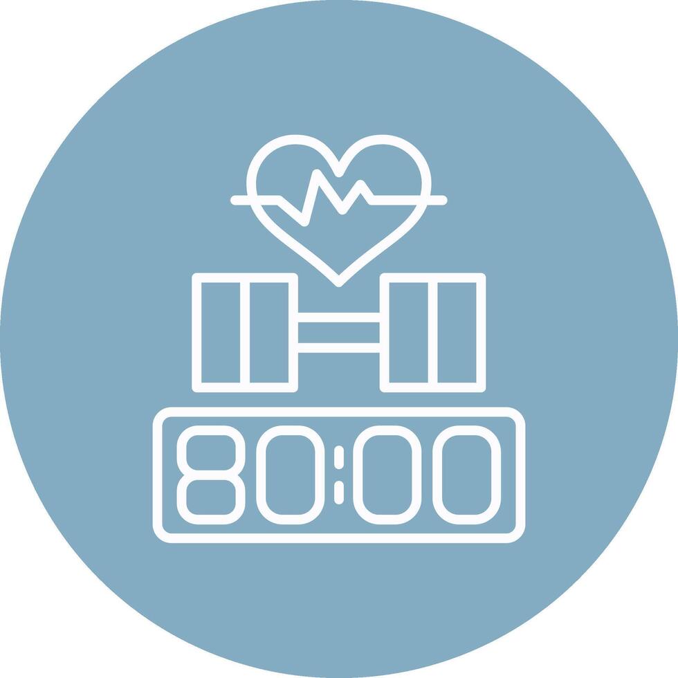 Gym Business Interface Asset vector
