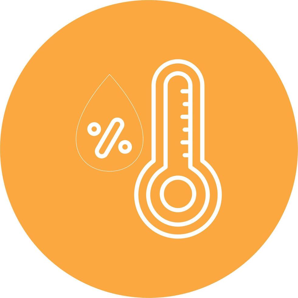 Humidity Minimalist Graphic vector