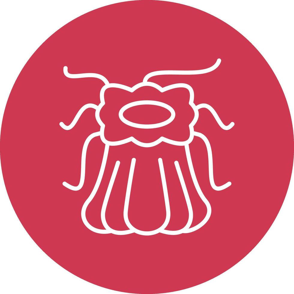 Sea Anemone Smart UI Graphic vector