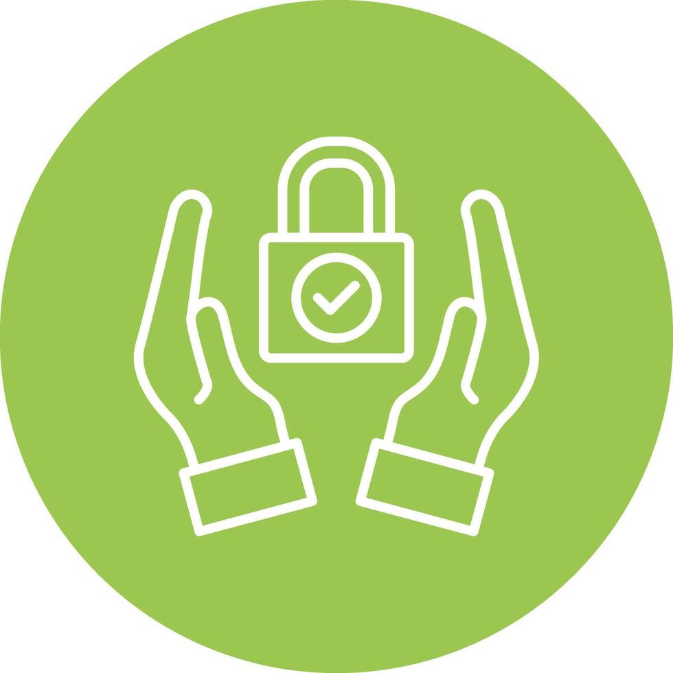 Secret Creative Flat Illustration vector