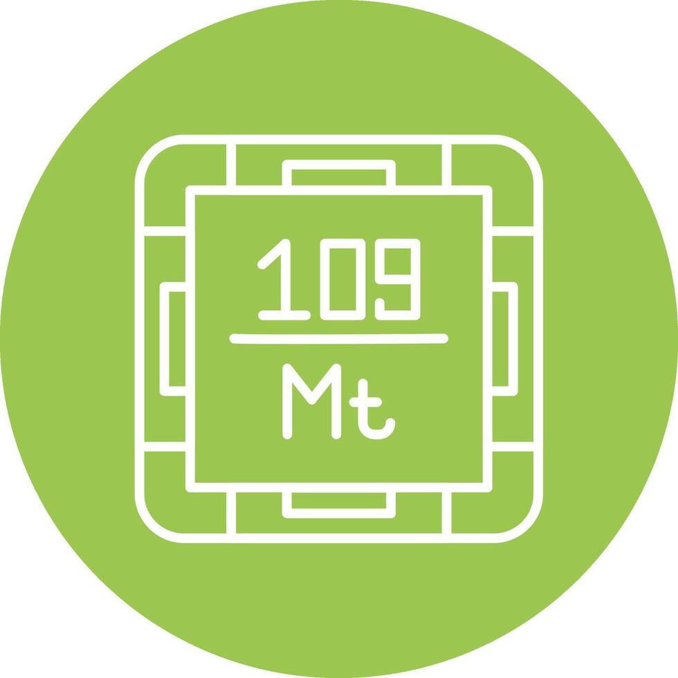Meitnerium Abstract Web Element vector